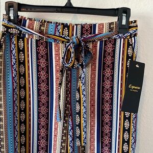 Boho Wide Leg pants multicolor by ESPRESSO